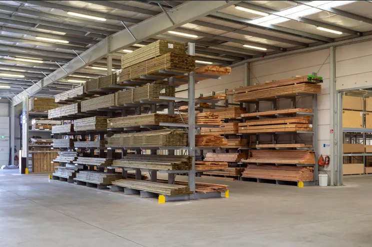 Draagarmstelling voor productie en industrie